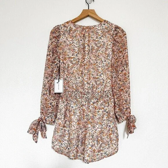 1. State Floral Romper Sz XS - Picture 4 of 11